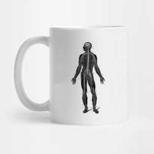 Human Lymphatic System - Vintage Anatomy Mug